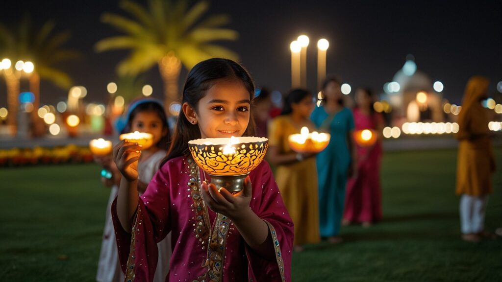 ختامٌ مبهرٌ لمهرجان ديوالي في دبي: الجالية الهندية تتألق في احتفالات حديقة زعبيل