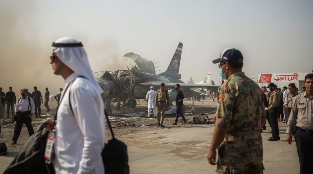 تحطم مقاتلة تيجاس مأساوي في معرض دبي للطيران 2025 يودي بحياة الطيار