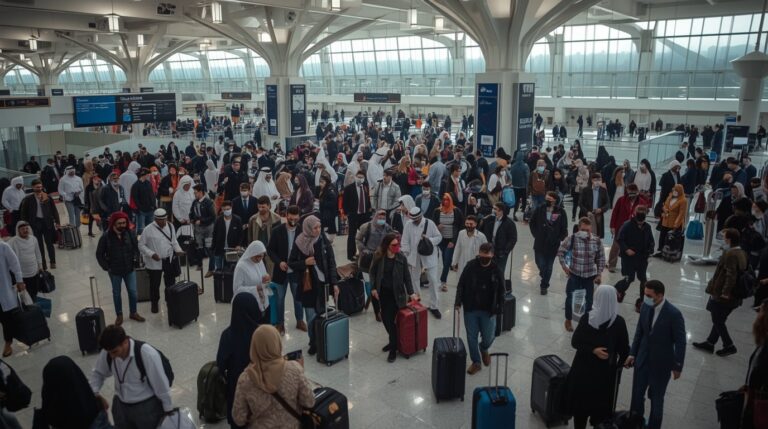 مطار دبي يستعد لزيادة غير مسبوقة في حركة السفر خلال موسم الأعياد في عام 2025.